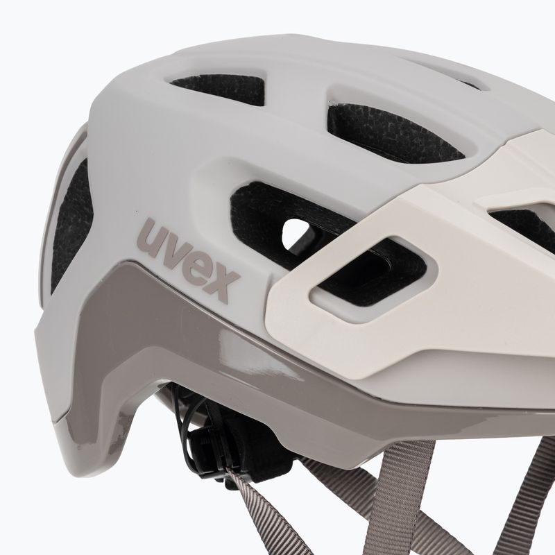 Fahrradhelm UVEX React MIPS warm grey matt 8