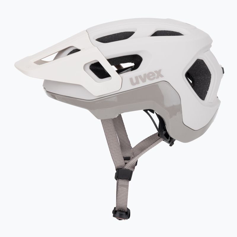 Fahrradhelm UVEX React warm grey matt 3