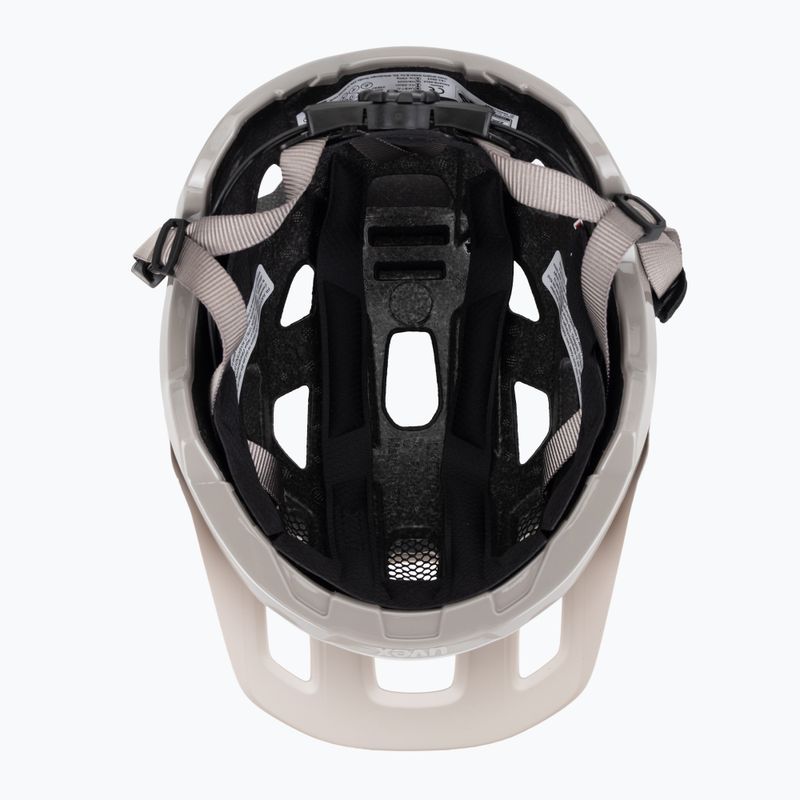 Fahrradhelm UVEX React warm grey matt 5