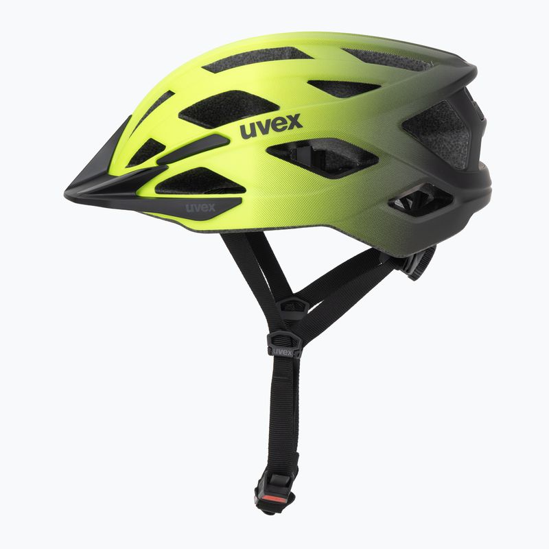 Fahrradhelm UVEX I-vo 2 neon yellow/black matt 3