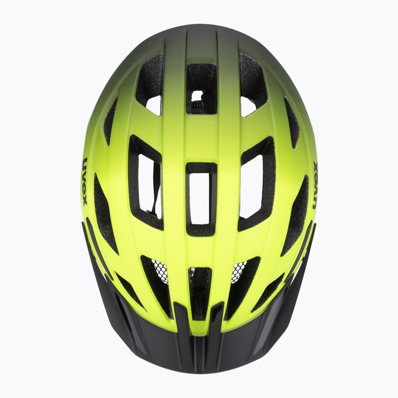 Fahrradhelm UVEX I-vo 2 neon yellow/black matt 6
