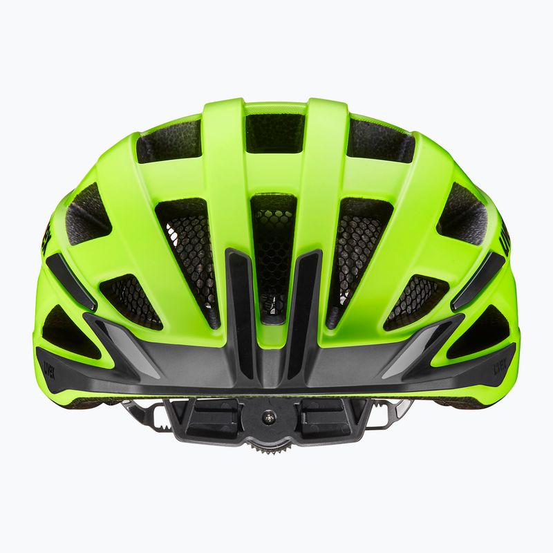 Fahrradhelm UVEX I-vo 2 neon yellow/black matt 2
