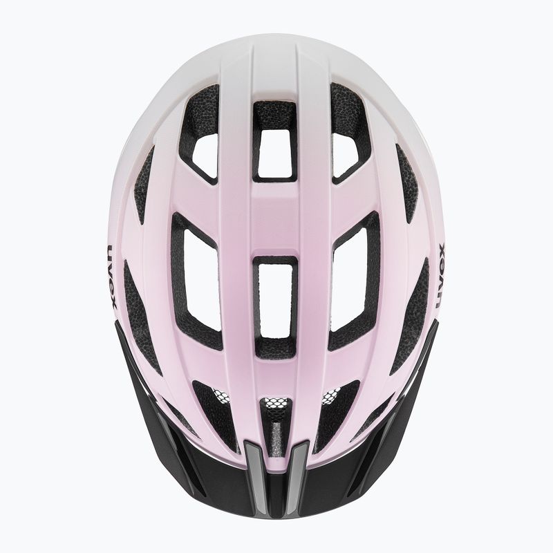 Fahrradhelm UVEX I-vo 2 powder/grey matt 4