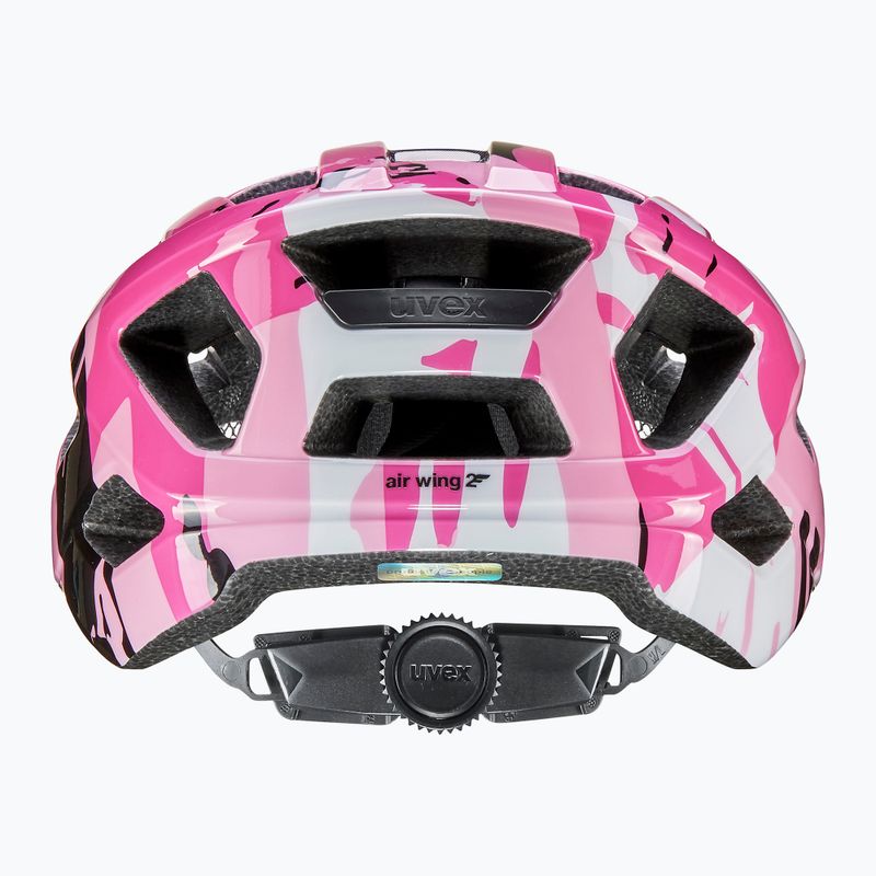 Fahrradhelm Kinder UVEX Air Wing 2 strawberry/black 3
