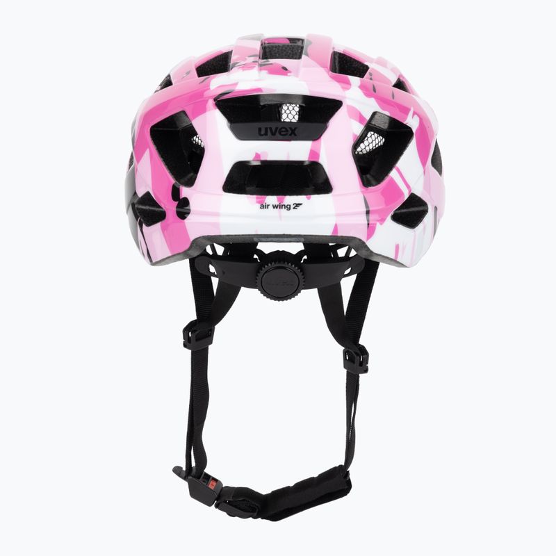 Fahrradhelm Kinder UVEX Air Wing 2 strawberry/black 4