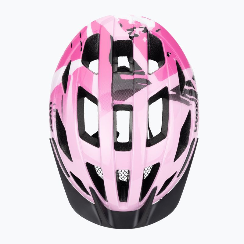 Fahrradhelm Kinder UVEX Air Wing 2 strawberry/black 6