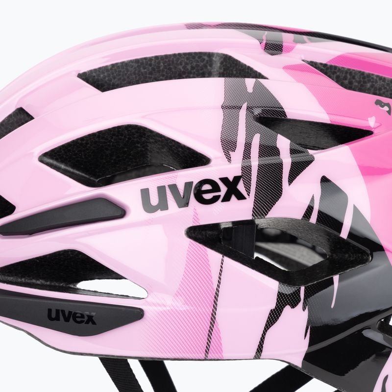 Fahrradhelm Kinder UVEX Air Wing 2 strawberry/black 7