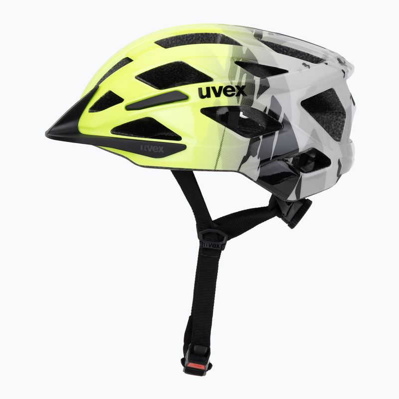 Fahrradhelm Kinder UVEX Air Wing 2 neon yellow/black 3