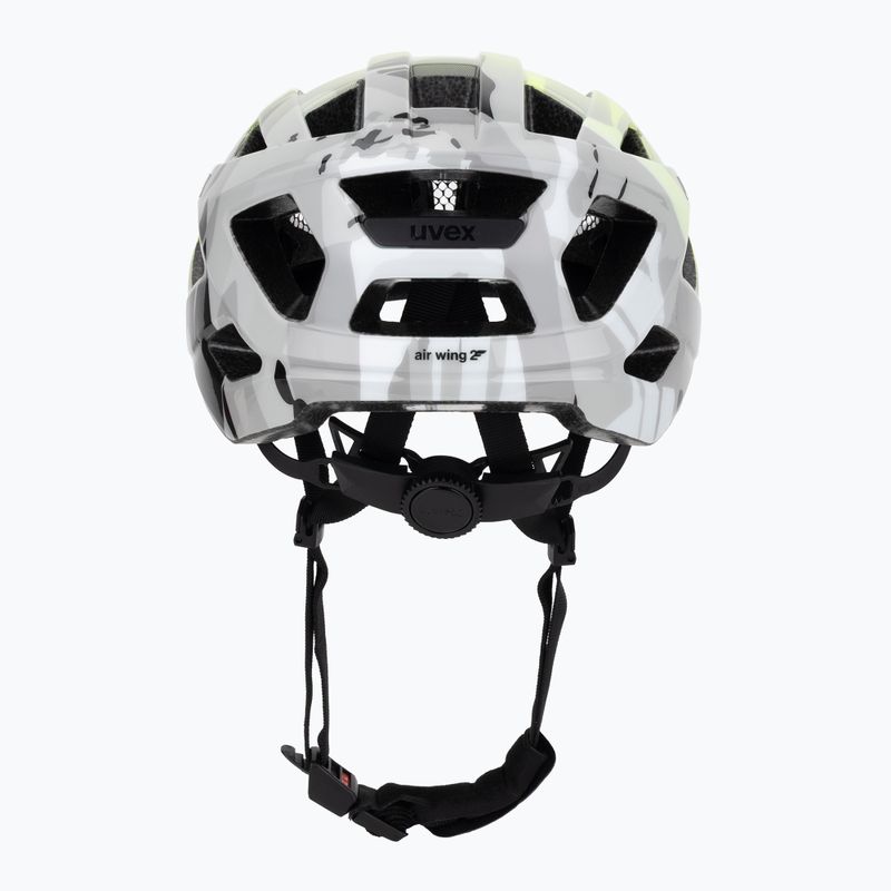 Fahrradhelm Kinder UVEX Air Wing 2 neon yellow/black 4