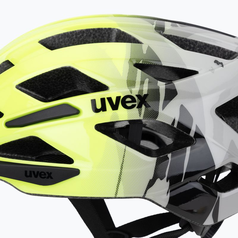 Fahrradhelm Kinder UVEX Air Wing 2 neon yellow/black 7