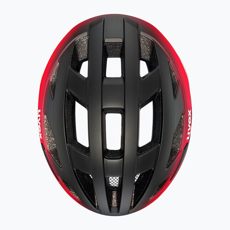 Fahrradhelm UVEX I-Volute black/red matte 4