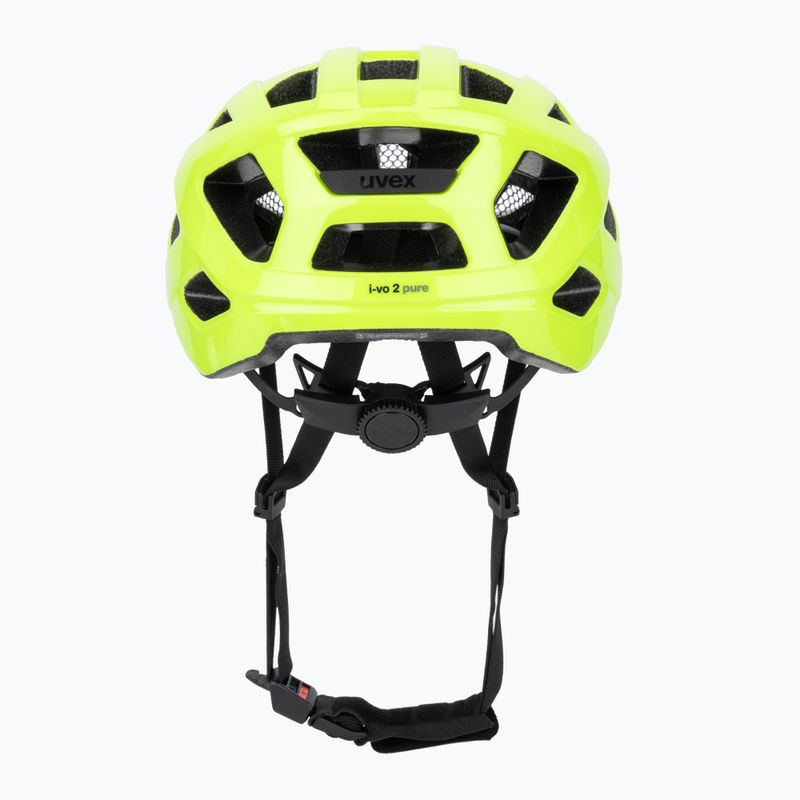 Fahrradhelm UVEX I-vo 2 Pure neon yellow 4