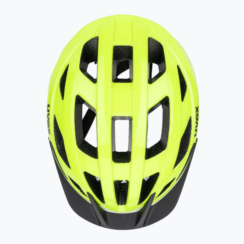 Fahrradhelm UVEX I-vo 2 Pure neon yellow 6