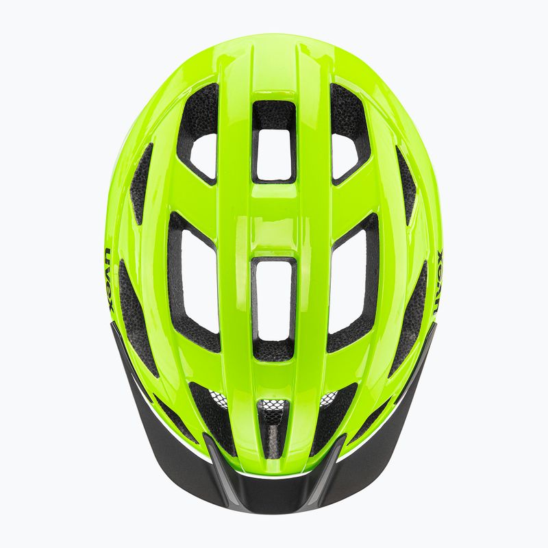 Fahrradhelm UVEX I-vo 2 Pure neon yellow 4