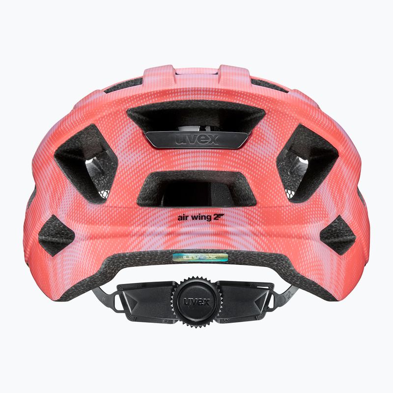 Fahrradhelm Kinder UVEX Air Wing 2 CC coral/strawberry Matt 3