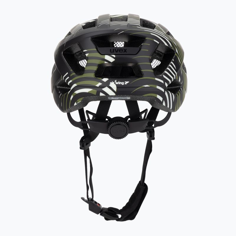 Fahrradhelm Kinder UVEX Air Wing 2 CC dark olive/black Matt 4