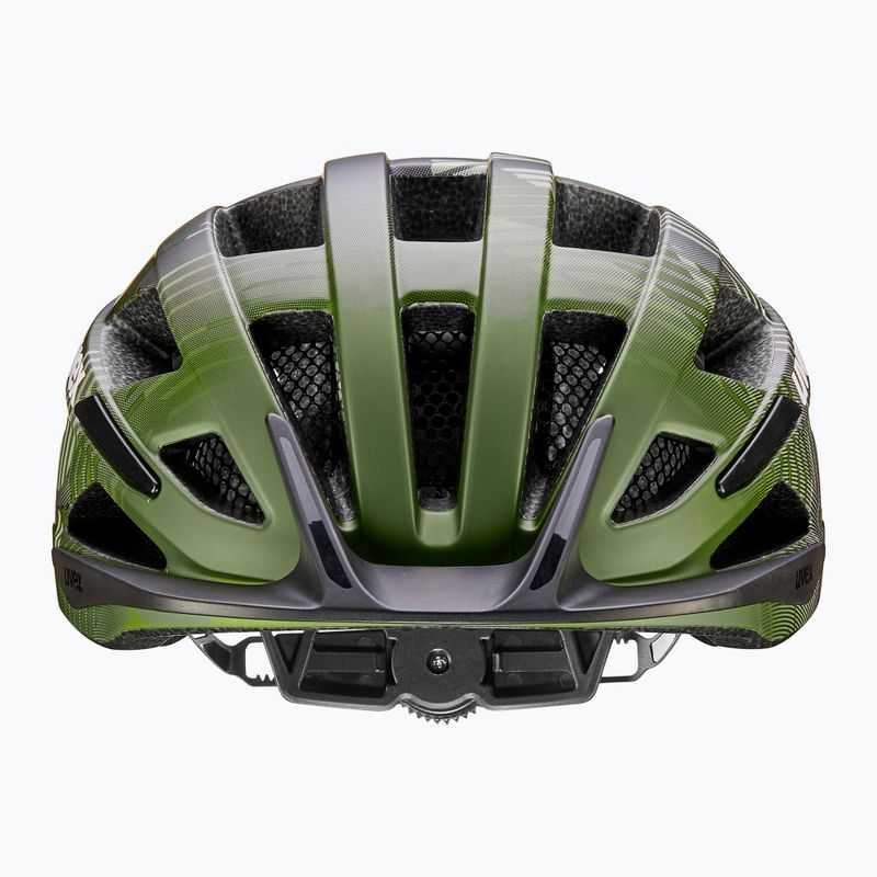 Fahrradhelm Kinder UVEX Air Wing 2 CC dark olive/black Matt 2