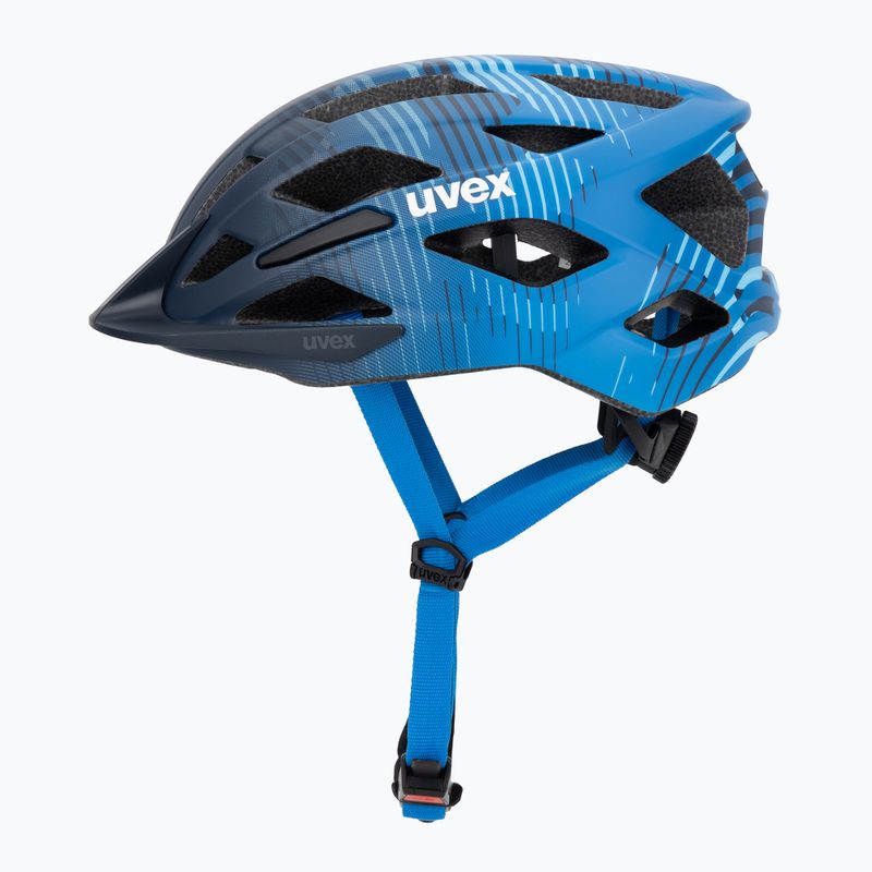 Fahrradhelm Kinder UVEX Air Wing 2 CC dusk/bubble blue Matt 3