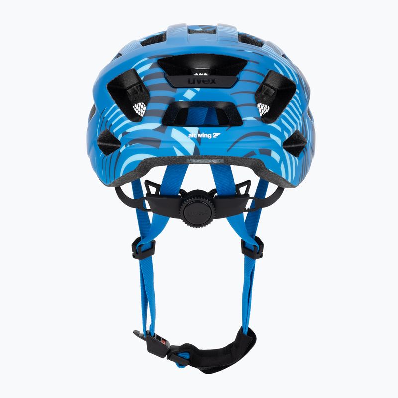 Fahrradhelm Kinder UVEX Air Wing 2 CC dusk/bubble blue Matt 4