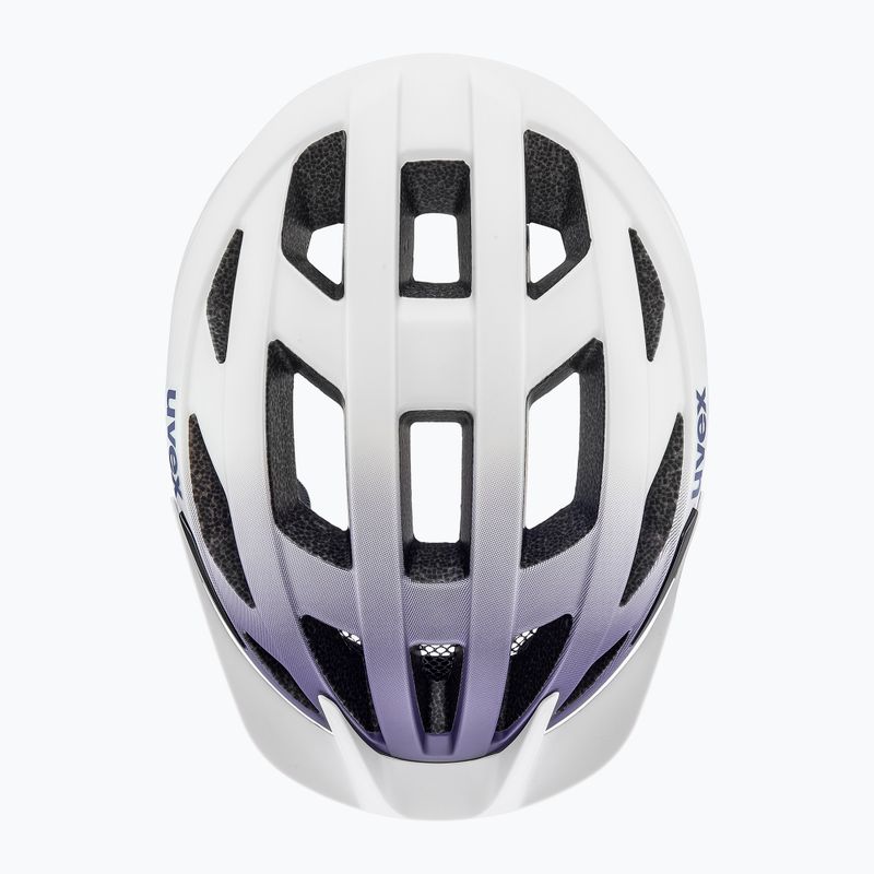 Fahrradhelm Kinder UVEX Air Wing 2 CC lilac/white Matt 4