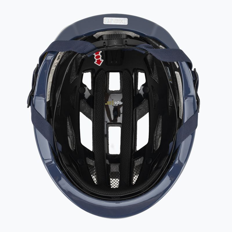 Fahrradhelm UVEX I-Volute Mips white/dusk blue matte 5