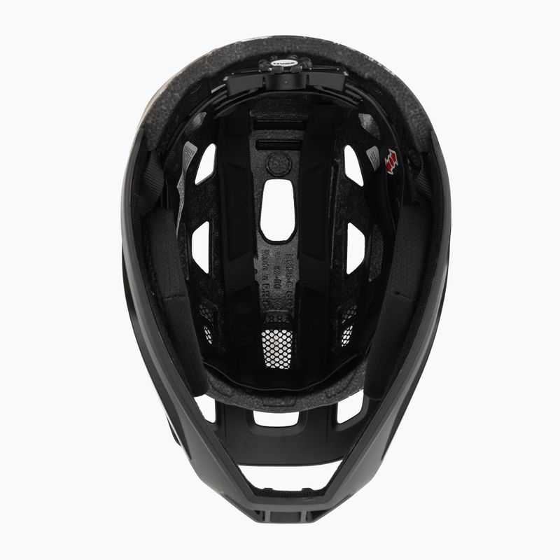 Kinder-Fahrradhelm UVEX React Fullface Jr black/white matt 5