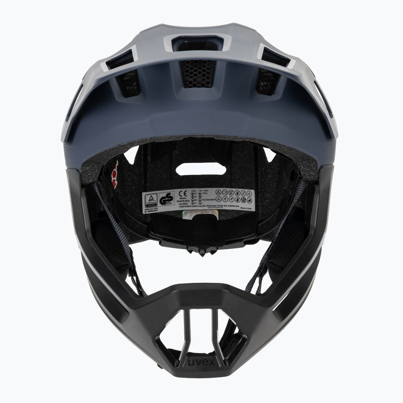 Kinder-Fahrradhelm UVEX React Fullface Jr dusk blue matt 2