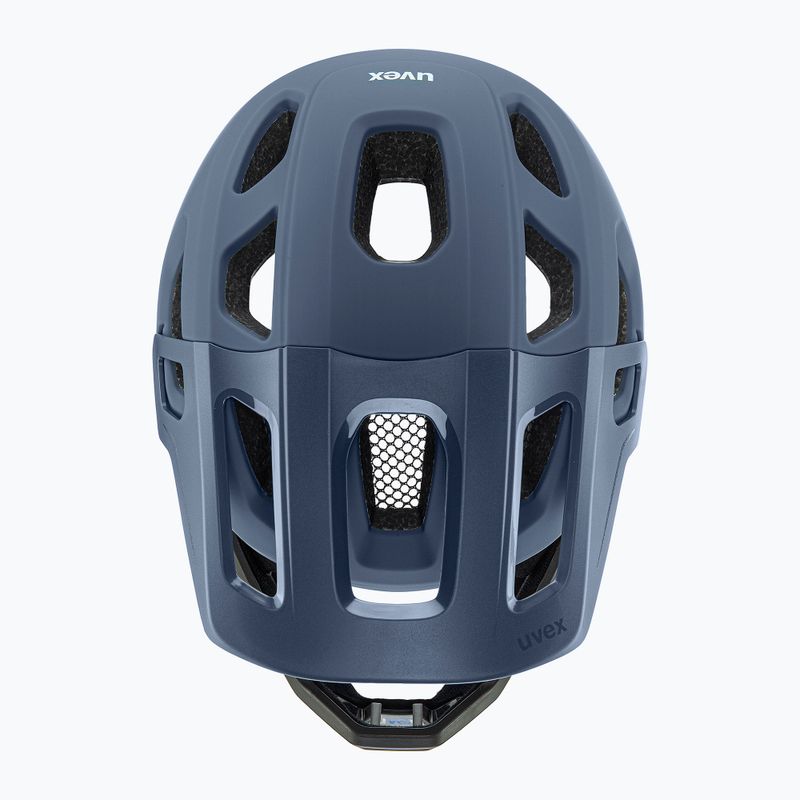 Kinder-Fahrradhelm UVEX React Fullface Jr dusk blue matt 5