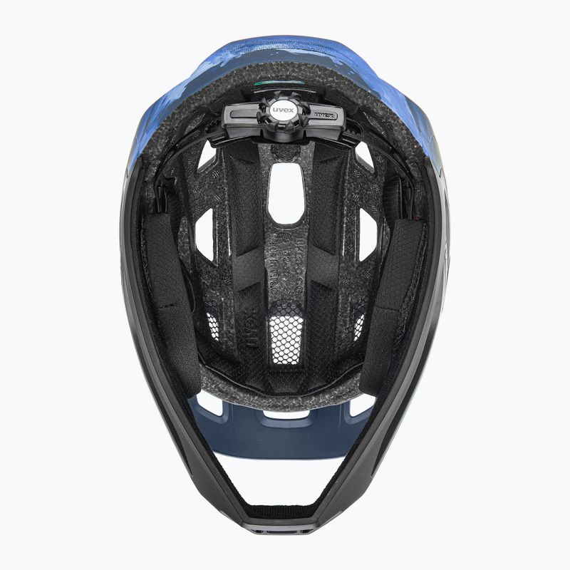 Kinder-Fahrradhelm UVEX React Fullface Jr dusk blue matt 6