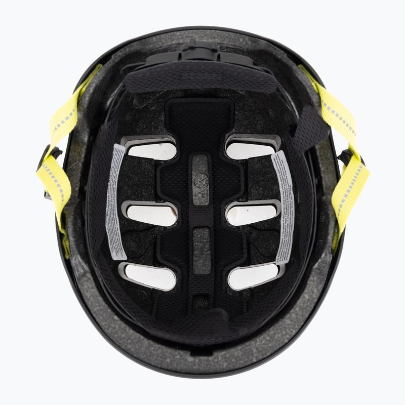 Kinderhelm UVEX Kid 4 Style bam black/lime matt 5