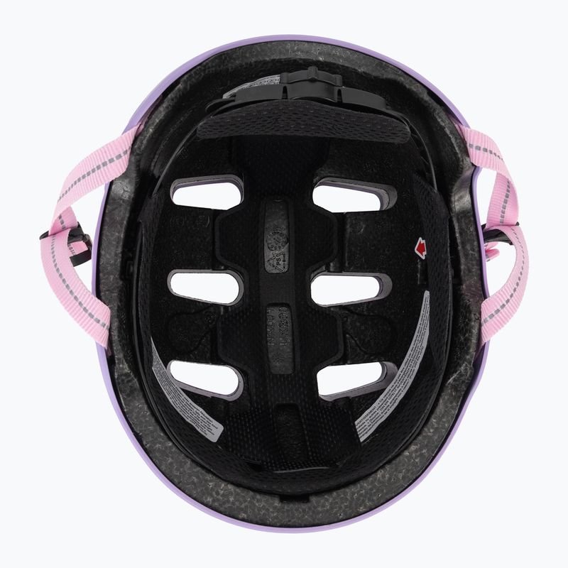 Kinderhelm UVEX Kid 4 Style flower lilac matte 5