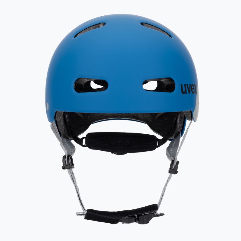 Kinderhelm UVEX Kid 4 Style super hero blue matt 2