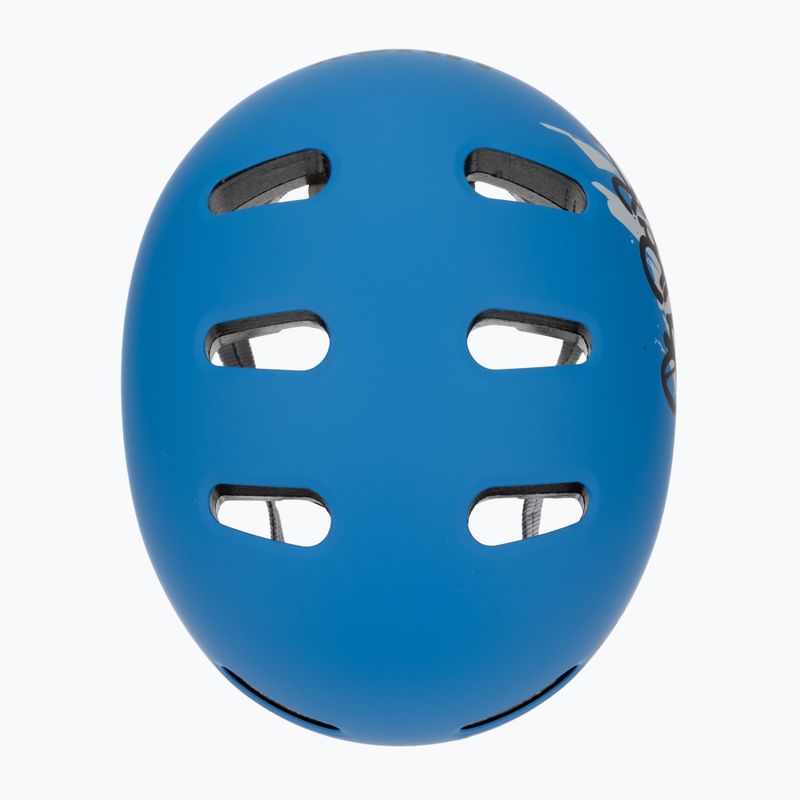 Kinderhelm UVEX Kid 4 Style super hero blue matt 6