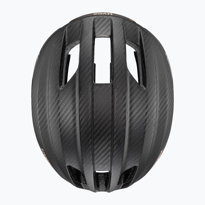 Fahrradhelm UVEX Ultimate Surge Carbon Mips all black matt 4