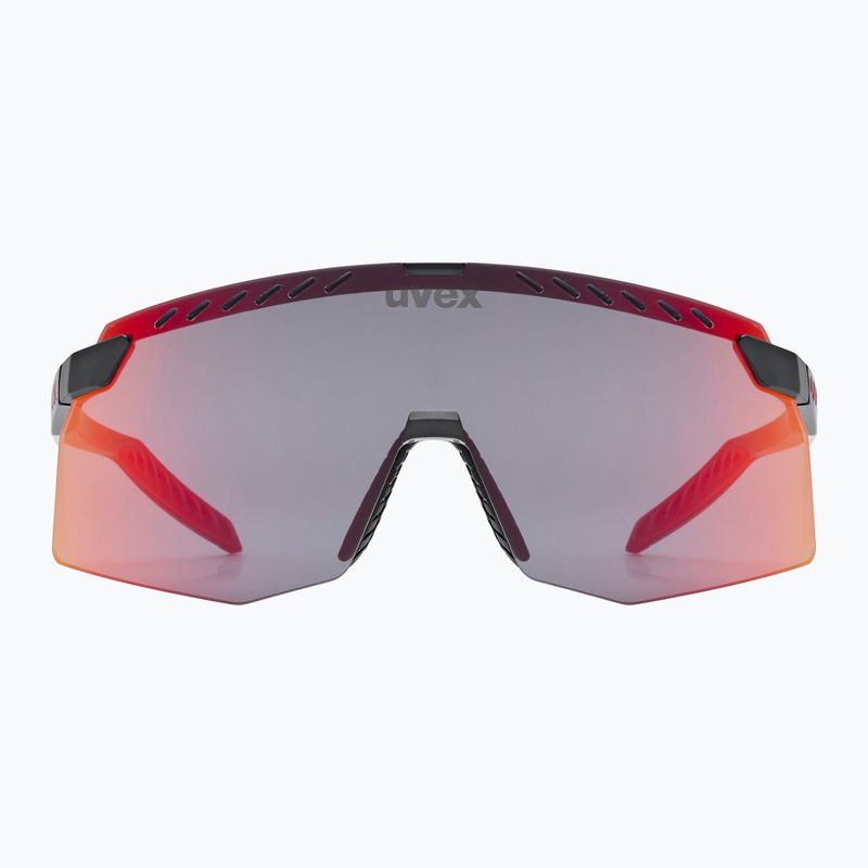 Sonnenbrille UVEX Pace Stage black matt/mirror red 3