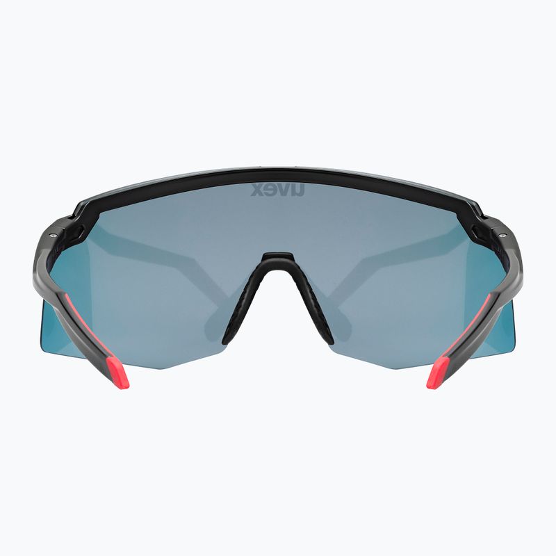Sonnenbrille UVEX Pace Stage black matt/mirror red 4