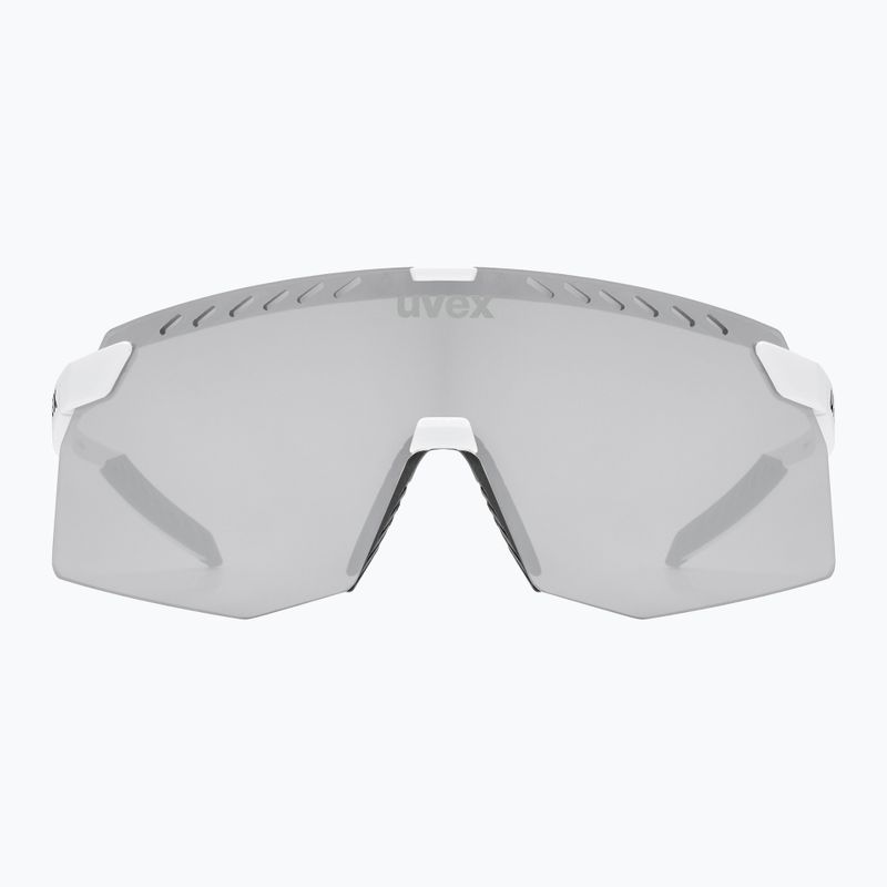 Sonnenbrille UVEX Pace Stage white matt/mirror silver 3