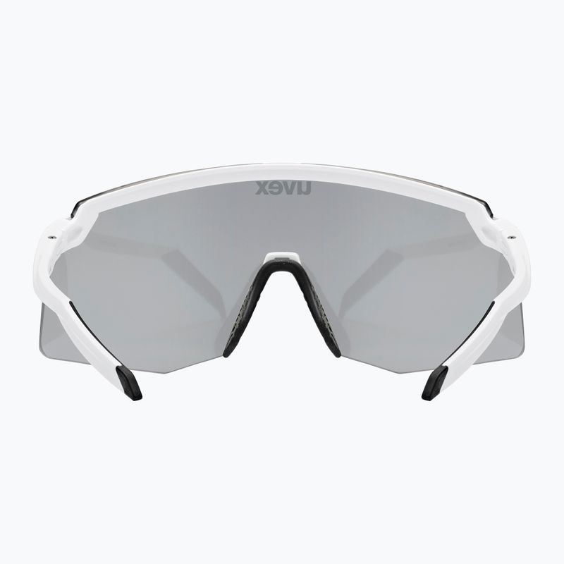 Sonnenbrille UVEX Pace Stage white matt/mirror silver 4