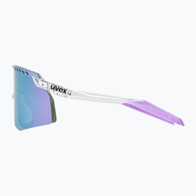 Sonnenbrille UVEX Pace Stage clear/mirror pink 2