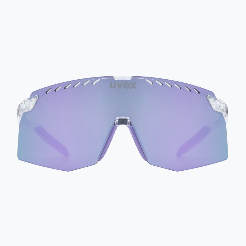Sonnenbrille UVEX Pace Stage clear/mirror pink 3