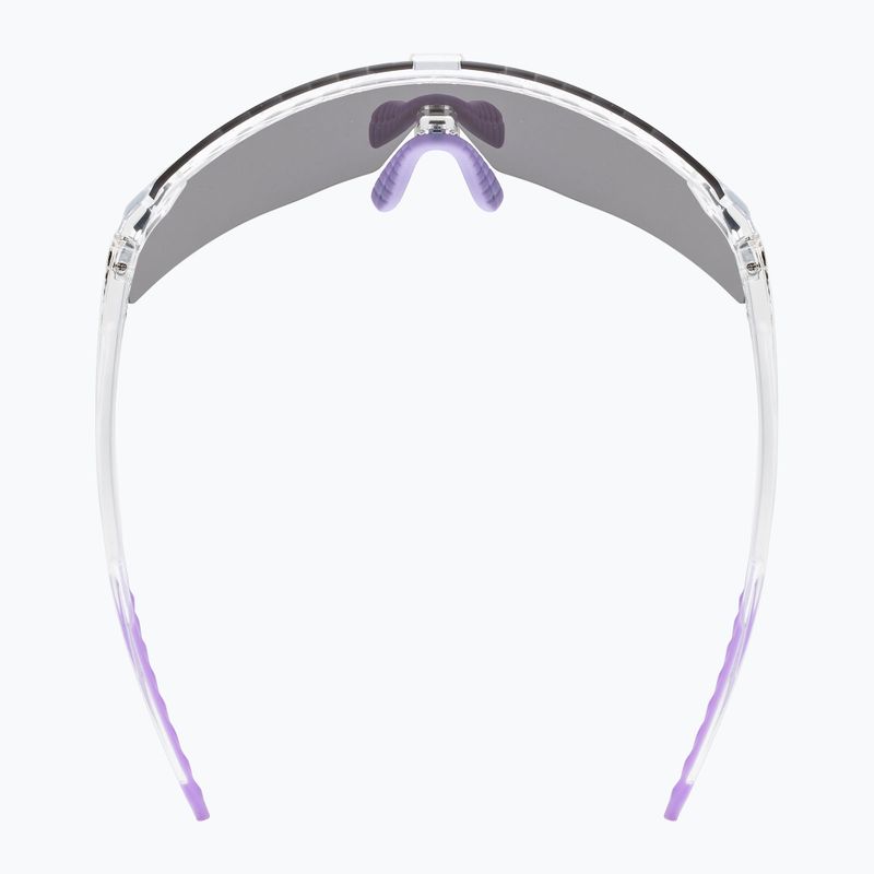 Sonnenbrille UVEX Pace Stage clear/mirror pink 5