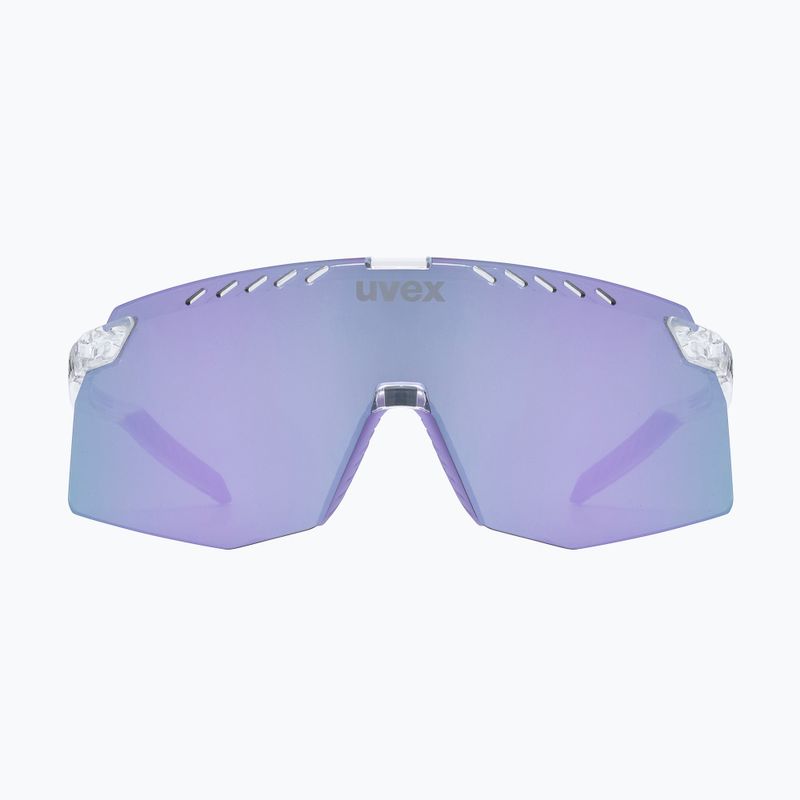 Sonnenbrille UVEX Pace Stage Small clear/mirror pink 3