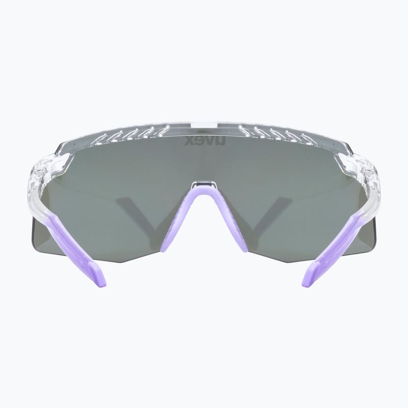 Sonnenbrille UVEX Pace Stage Small clear/mirror pink 4