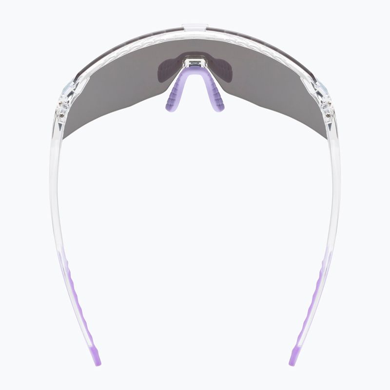 Sonnenbrille UVEX Pace Stage Small clear/mirror pink 5