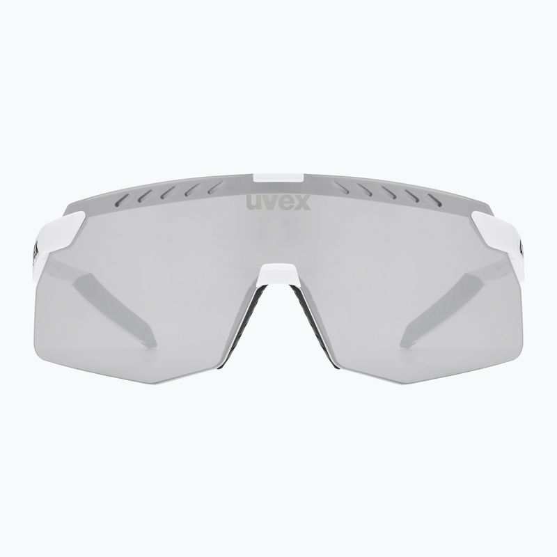 Sonnenbrille UVEX Pace Stage Small white matt/mirror silver 3
