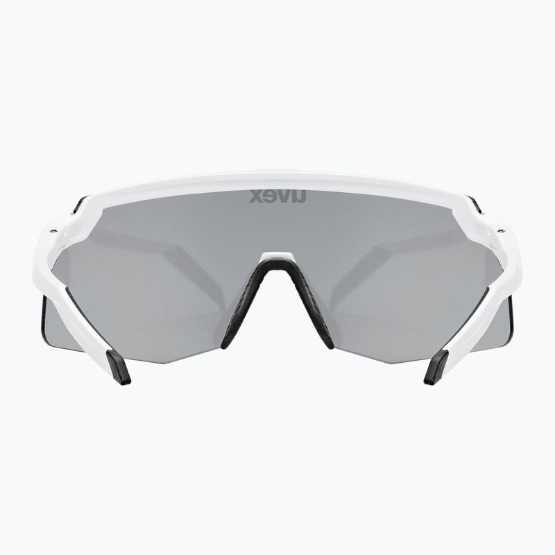Sonnenbrille UVEX Pace Stage Small white matt/mirror silver 4
