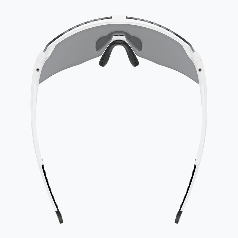 Sonnenbrille UVEX Pace Stage Small white matt/mirror silver 5