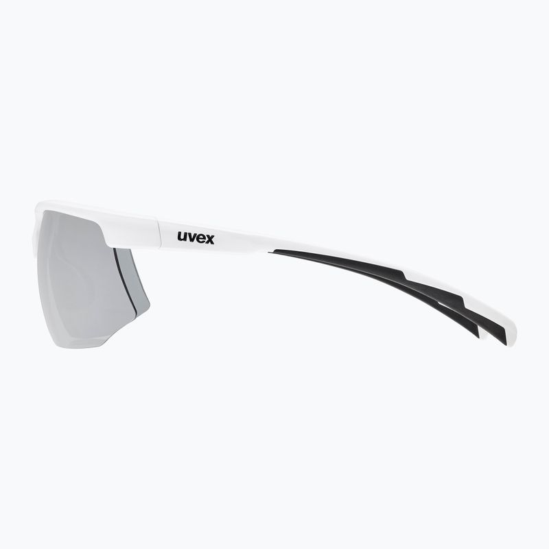 Sonnenbrille UVEX Aerios white/mirror silver 2