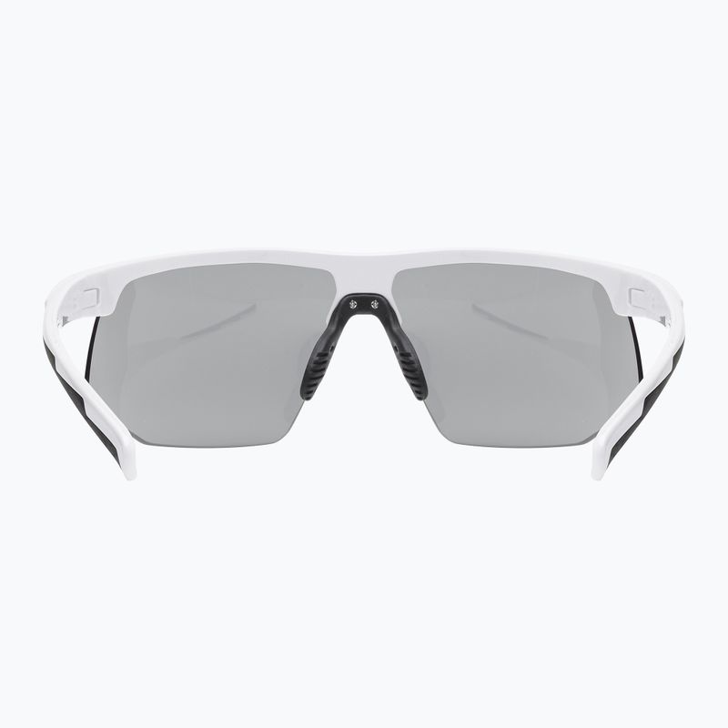 Sonnenbrille UVEX Aerios white/mirror silver 4