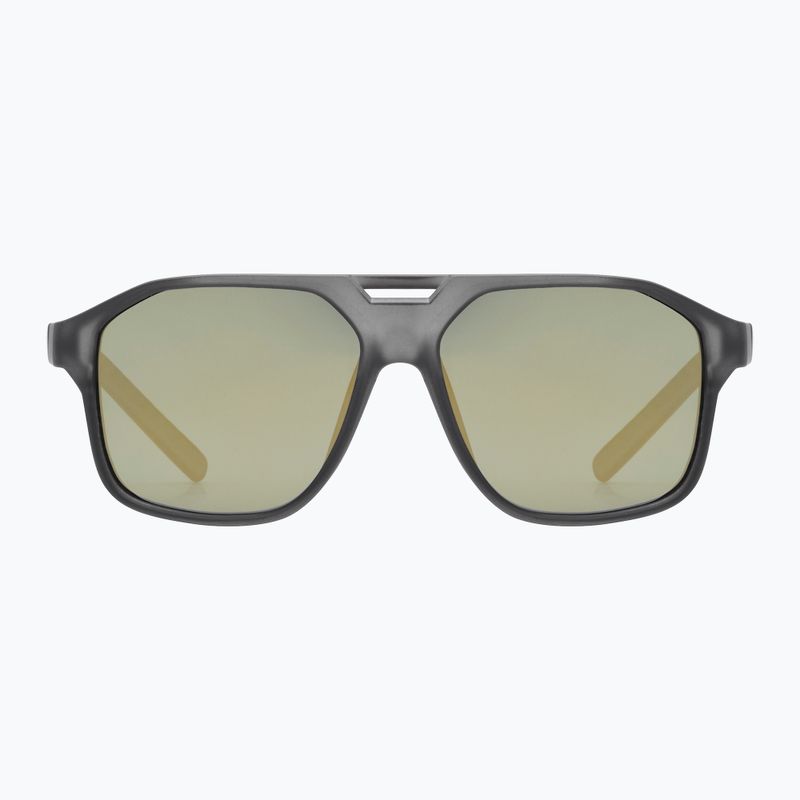 Kinder-Sonnenbrille UVEX Cosmic Jr smoke matt/mirror gold 2
